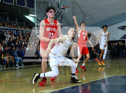 Thumbnail 3 in Mater Dei vs. St. John Bosco photogallery.