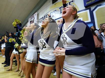 Thumbnail 3 in Mater Dei vs. St. John Bosco photogallery.