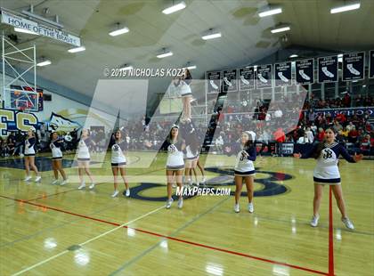 Thumbnail 3 in Mater Dei vs. St. John Bosco photogallery.