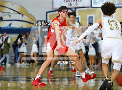 Thumbnail 1 in Mater Dei vs. St. John Bosco photogallery.