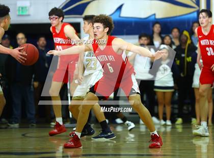 Thumbnail 1 in Mater Dei vs. St. John Bosco photogallery.