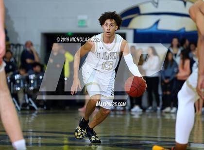 Thumbnail 1 in Mater Dei vs. St. John Bosco photogallery.