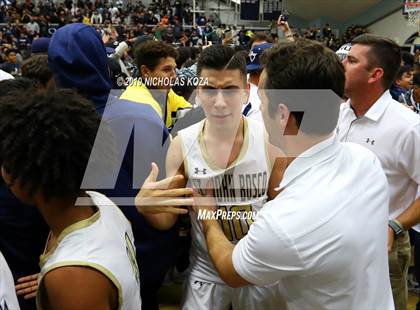 Thumbnail 1 in Mater Dei vs. St. John Bosco photogallery.