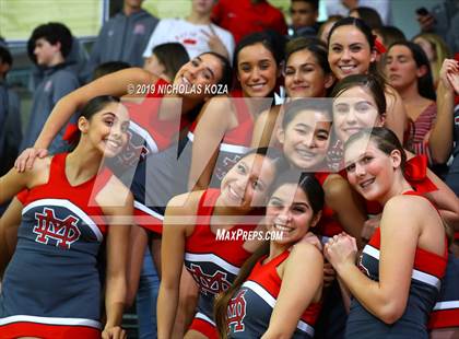 Thumbnail 2 in Mater Dei vs. St. John Bosco photogallery.