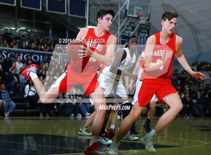 Thumbnail 3 in Mater Dei vs. St. John Bosco photogallery.