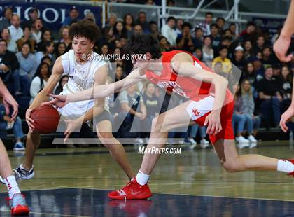 Thumbnail 3 in Mater Dei vs. St. John Bosco photogallery.
