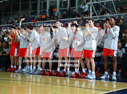 Thumbnail 2 in Mater Dei vs. St. John Bosco photogallery.
