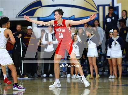 Thumbnail 1 in Mater Dei vs. St. John Bosco photogallery.