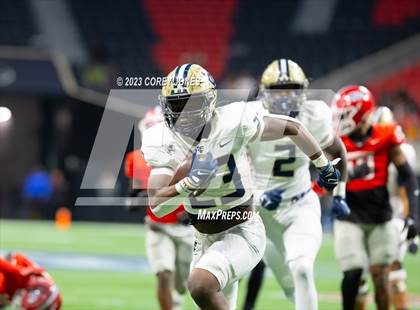 Thumbnail 2 in Thomas County Central vs Woodward Academy (GHSA 6A State Championship) photogallery.