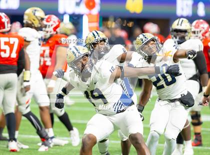 Thumbnail 3 in Thomas County Central vs Woodward Academy (GHSA 6A State Championship) photogallery.