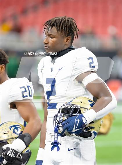 Thumbnail 3 in Thomas County Central vs Woodward Academy (GHSA 6A State Championship) photogallery.
