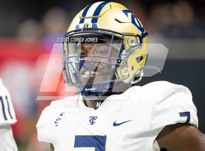 Thumbnail 2 in Thomas County Central vs Woodward Academy (GHSA 6A State Championship) photogallery.