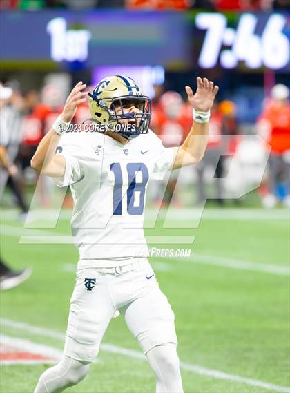 Thumbnail 3 in Thomas County Central vs Woodward Academy (GHSA 6A State Championship) photogallery.