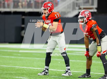 Thumbnail 3 in Thomas County Central vs Woodward Academy (GHSA 6A State Championship) photogallery.