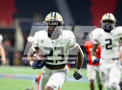 Thumbnail 1 in Thomas County Central vs Woodward Academy (GHSA 6A State Championship) photogallery.