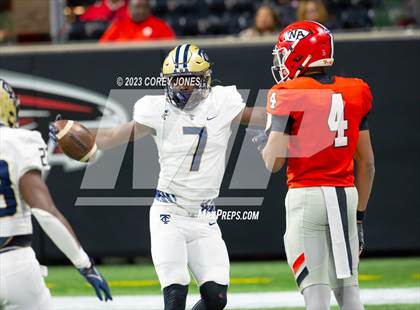 Thumbnail 2 in Thomas County Central vs Woodward Academy (GHSA 6A State Championship) photogallery.