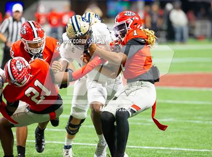 Thumbnail 1 in Thomas County Central vs Woodward Academy (GHSA 6A State Championship) photogallery.