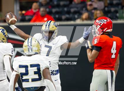 Thumbnail 3 in Thomas County Central vs Woodward Academy (GHSA 6A State Championship) photogallery.