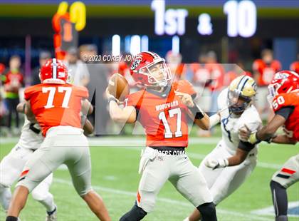 Thumbnail 2 in Thomas County Central vs Woodward Academy (GHSA 6A State Championship) photogallery.