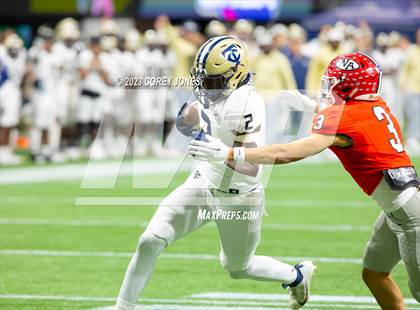 Thumbnail 2 in Thomas County Central vs Woodward Academy (GHSA 6A State Championship) photogallery.