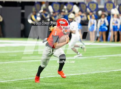 Thumbnail 2 in Thomas County Central vs Woodward Academy (GHSA 6A State Championship) photogallery.