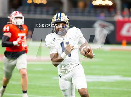 Thumbnail 2 in Thomas County Central vs Woodward Academy (GHSA 6A State Championship) photogallery.