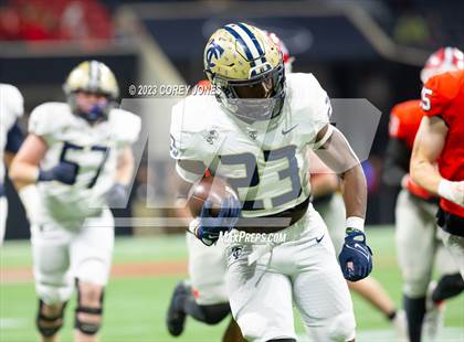 Thumbnail 3 in Thomas County Central vs Woodward Academy (GHSA 6A State Championship) photogallery.