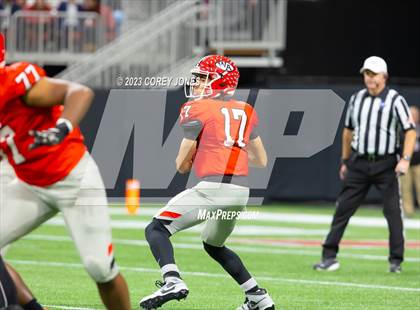Thumbnail 2 in Thomas County Central vs Woodward Academy (GHSA 6A State Championship) photogallery.