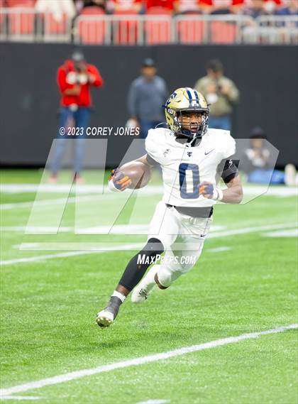 Thumbnail 1 in Thomas County Central vs Woodward Academy (GHSA 6A State Championship) photogallery.