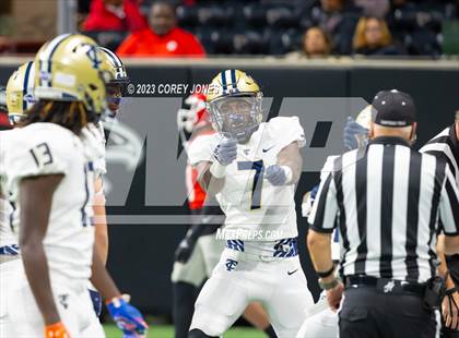 Thumbnail 1 in Thomas County Central vs Woodward Academy (GHSA 6A State Championship) photogallery.