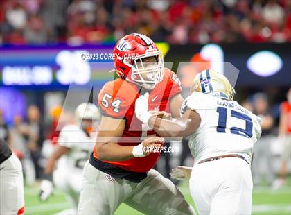 Thumbnail 1 in Thomas County Central vs Woodward Academy (GHSA 6A State Championship) photogallery.