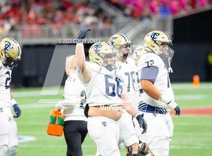 Thumbnail 1 in Thomas County Central vs Woodward Academy (GHSA 6A State Championship) photogallery.