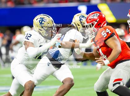 Thumbnail 2 in Thomas County Central vs Woodward Academy (GHSA 6A State Championship) photogallery.