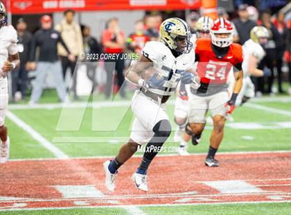 Thumbnail 3 in Thomas County Central vs Woodward Academy (GHSA 6A State Championship) photogallery.