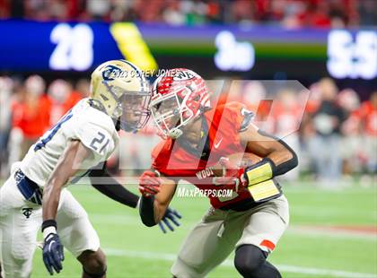 Thumbnail 3 in Thomas County Central vs Woodward Academy (GHSA 6A State Championship) photogallery.