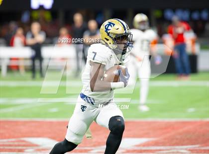 Thumbnail 2 in Thomas County Central vs Woodward Academy (GHSA 6A State Championship) photogallery.