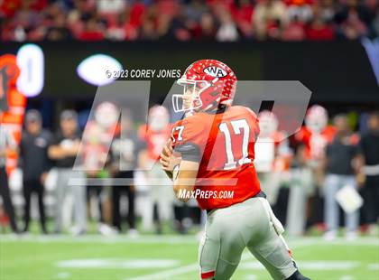 Thumbnail 1 in Thomas County Central vs Woodward Academy (GHSA 6A State Championship) photogallery.