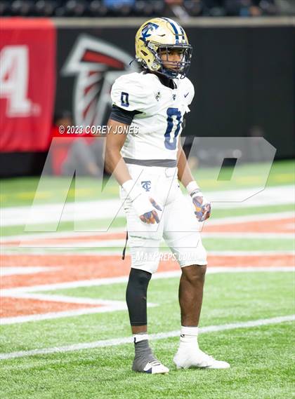 Thumbnail 3 in Thomas County Central vs Woodward Academy (GHSA 6A State Championship) photogallery.