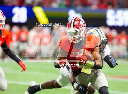 Thumbnail 2 in Thomas County Central vs Woodward Academy (GHSA 6A State Championship) photogallery.