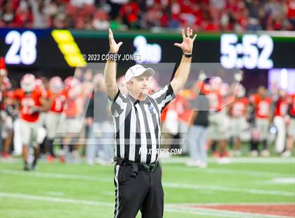 Thumbnail 1 in Thomas County Central vs Woodward Academy (GHSA 6A State Championship) photogallery.