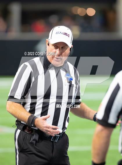 Thumbnail 1 in Thomas County Central vs Woodward Academy (GHSA 6A State Championship) photogallery.