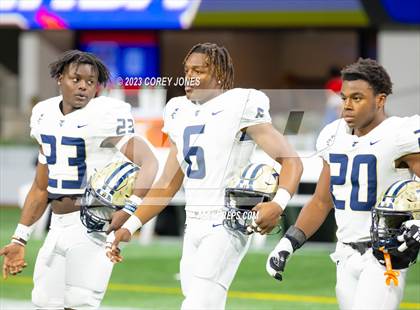 Thumbnail 1 in Thomas County Central vs Woodward Academy (GHSA 6A State Championship) photogallery.