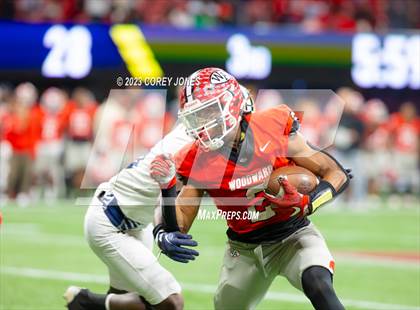 Thumbnail 1 in Thomas County Central vs Woodward Academy (GHSA 6A State Championship) photogallery.
