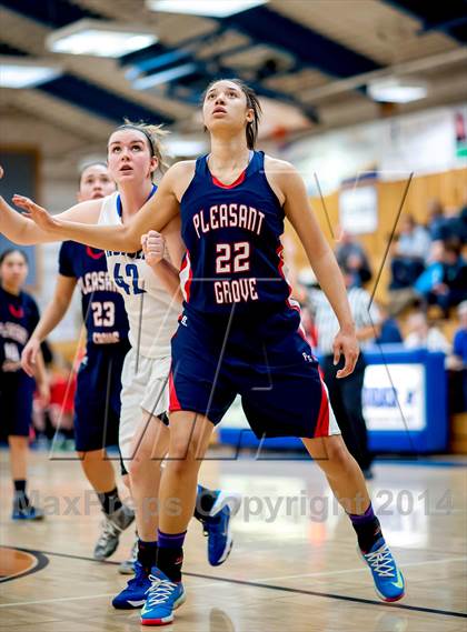 Thumbnail 2 in Pleasant Grove vs Rocklin (Sasha Brown Memorial Tournament) photogallery.
