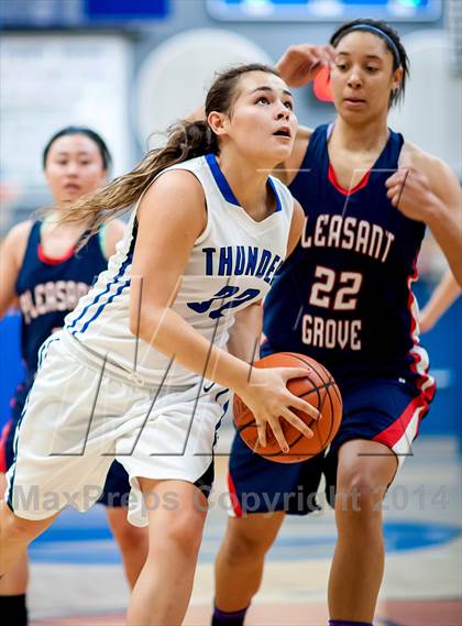 Thumbnail 1 in Pleasant Grove vs Rocklin (Sasha Brown Memorial Tournament) photogallery.