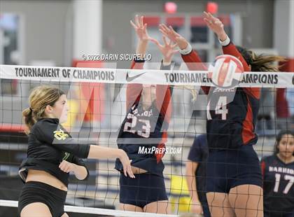 Thumbnail 2 in Cornerstone Christian vs  Mira Costa (NIKE TOC Southwest - Final) photogallery.