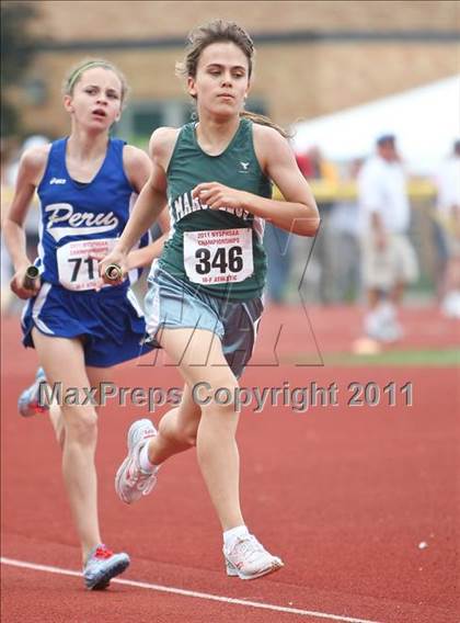 Thumbnail 3 in NYSPHSAA Track & Field Championships (Girls 400m & Relays) photogallery.