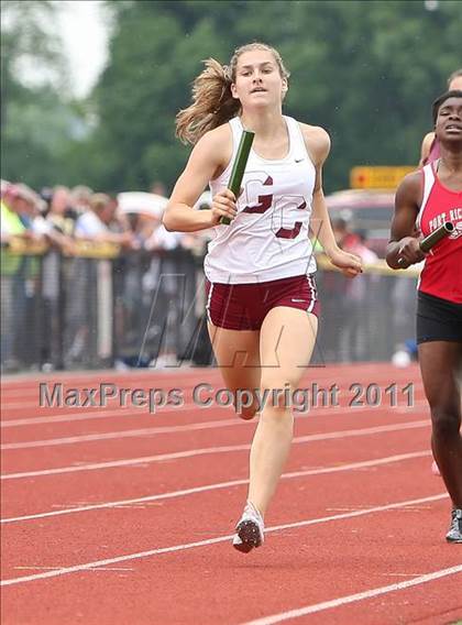 Thumbnail 3 in NYSPHSAA Track & Field Championships (Girls 400m & Relays) photogallery.