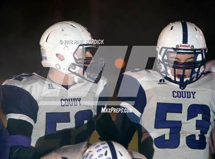 Thumbnail 3 in Coudersport vs. Clarion-Limestone (District IX A Semifinal) photogallery.
