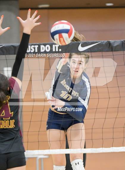 Thumbnail 2 in Salpointe Catholic vs. Desert Vista  (Nike Tournament of Champions) - Bronze Division - Final photogallery.